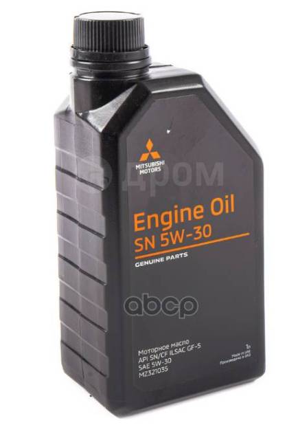 Масло Моторное Mitsubishi Engine Oil 5W-30 Синтетическое 1 Л Mz321035 ...