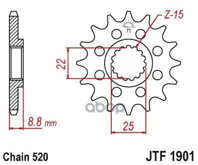   Jt Jtf1901.13sc  Jt Sprockets Jtf190113sc JT Sprockets . JTF1901.13SC 