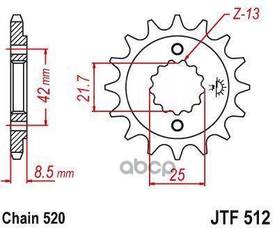   Jt Jtf512.15 131441122,131441214,4Tv174600000 JT Sprockets . JTF512.15 