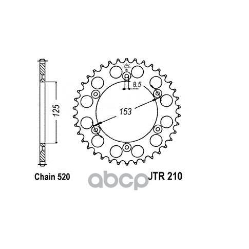   Jt Jtr210.47 JT Sprockets JTR21047 