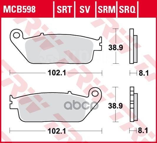   Lucas Trw Mcb598 (Moto) TRW . MCB598 