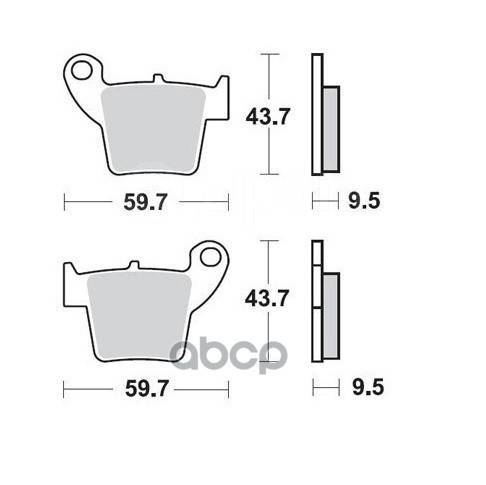  . . 60.2 X 44.2 X 11.0 Mm Moto TRW . MCB730SI 