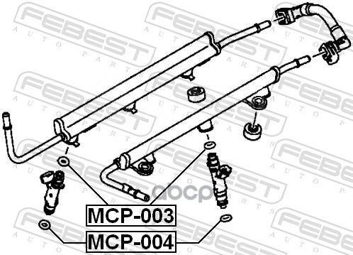     Mitsubishi Outlander Cw# 2006-2012 Mcp-004 Febest . MCP-004 MCP004  