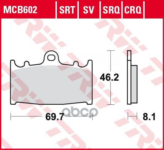  .. Moto Mcb602 TRW . MCB602 