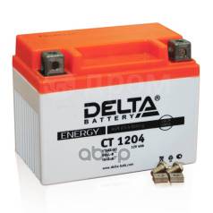 ()  1204 4 (12) (-/+) / Agm 1147087 Delta battery . CT 1204 
