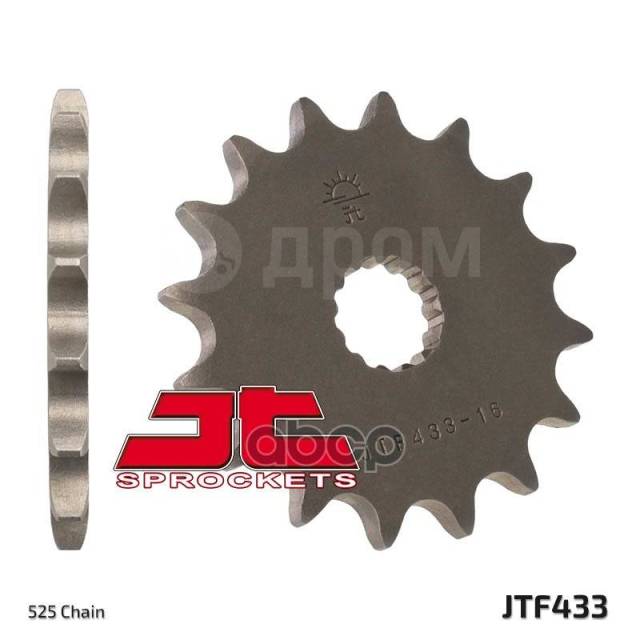   Jt Jtf433.14 2751032C00000 JT Sprockets . JTF433.14 