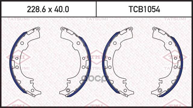 Купить Колодки Тормозные Барабанные Tatsumi арт. TCB1054 в Омске по ...