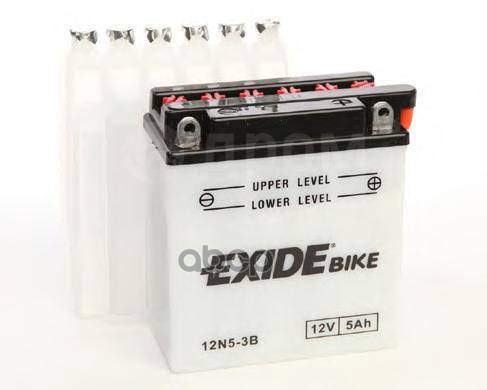  Moto 5Ah 40A 120X60x130  Etn 0  M06 EXIDE . 12N5-3B 