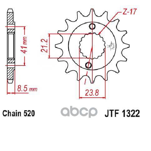   JT JTF1322.13 JT Sprockets . JTF1322.13 