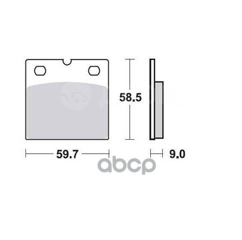  . ./. 60.0 X 59.0 X 9.0 Mm Moto TRW . MCB533 