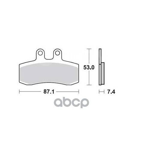  . . 87.0 X 53.0 X 7.5 Mm Moto Aprilia / Mz TRW . MCB652 