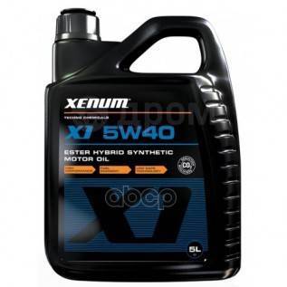 Синтетическое Моторное Масло С Эстерами Xenum X1 5W40 5L Xenum, 5,00 л ...