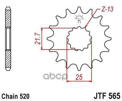   565.13  JT Sprockets JTF56513SC 