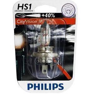  Hs1 12V 35/35W Px43t Cityvision Moto ( 1.) Philips . 12636CTVBW 