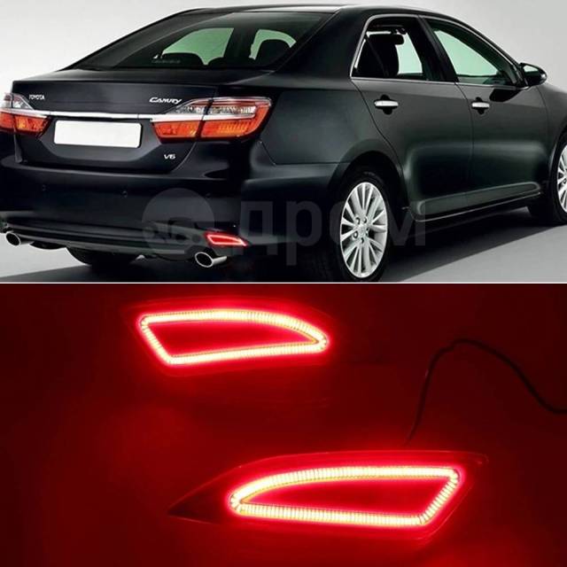 Купить Led Катафоты в задний бампер, контурные 3 режима. Camry, axio ...