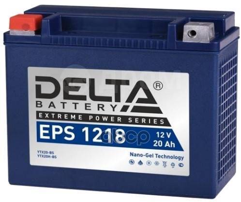   DELTA battery . EPS1218 