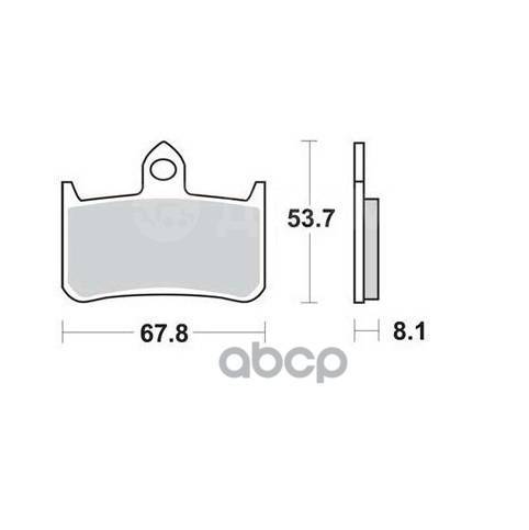 .  67,8X53,7X8,1 Moto Honda TRW . MCB593SRQ 