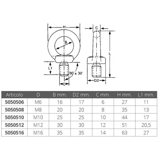         Silver, 4  Forniture nautiche italiane 5050506 M6 