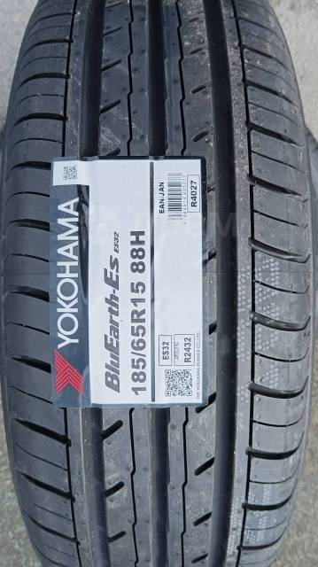 Yokohama BluEarth-ES ES32, 185/65 R15, 15", 1 шт, 185 мм, 65 % ...