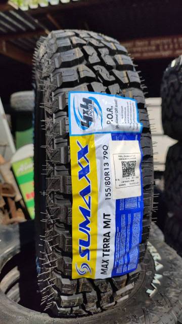 Sumaxx Max Terra M/T, 155/80 R13, 13", 4 шт, 155 мм, 80 %, радиальный ...