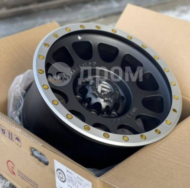 Новые фирменные усиленные 17-ые диски Powcan, 17", 1 шт, 6x139.7, литой ...
