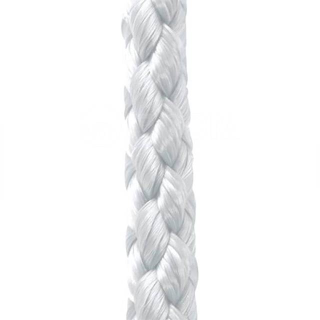      White 4 mm Poly ropes POL2209043340 Silkelina 200 m 