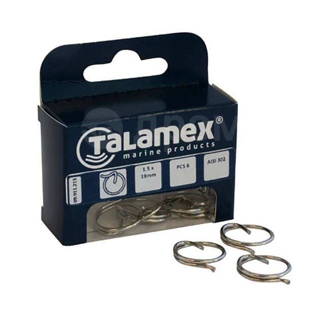   100   Stainless Steel 1 x 11 mm Talamex 87911211 