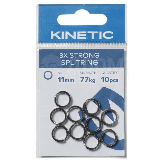   Silver 12 mm , 3  Kinetic F624-075-063 3X Strong 