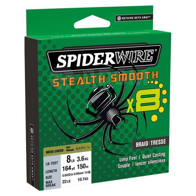  2000   Hi-Vis Yellow 0.060 mm Spiderwire 1515636 Stealth Smooth 8 