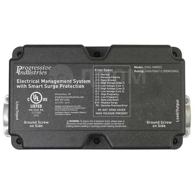    Progressive industries 557-EMSHW50C Hardwired 557-EMSHW50C 