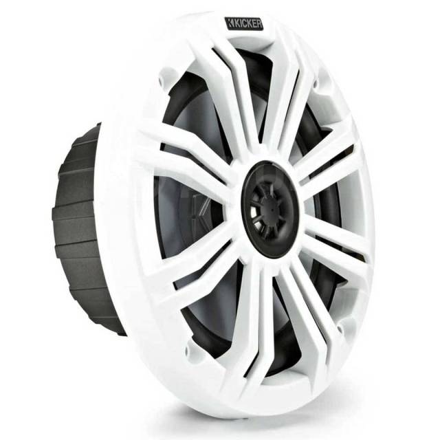  Usb-  Charcoal / White 195W Kicker KA45KM654 KM 6.5?? Coaxial 