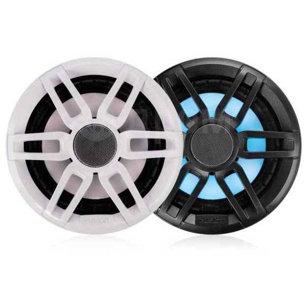  Usb-  White / Black 200 Watts Fusion 010-02196-20 XS-FL65SPGW Sport Marine 6.5?? 