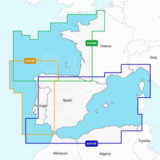  Navionics+ Micro SD/SD-  Multicolour Garmin 010-C1315-30 NAEU009R Portugal&Spain/Northwest 