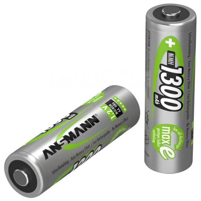      White Ansmann 1001-0120-01 Akku 1001-0120-01 1300mAh 