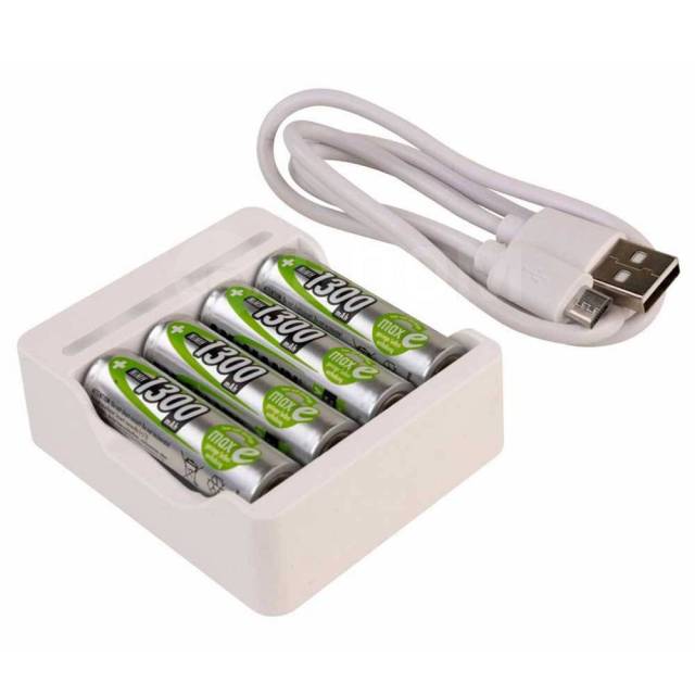      White Ansmann 1001-0120-01 Akku 1001-0120-01 1300mAh 