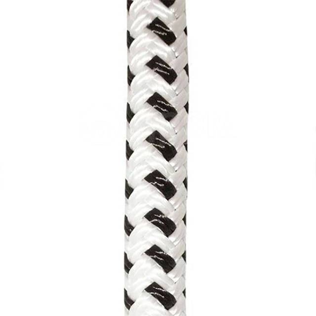  White / Black 16 mm Poly ropes POL2219481716 Flex Line 85 m 