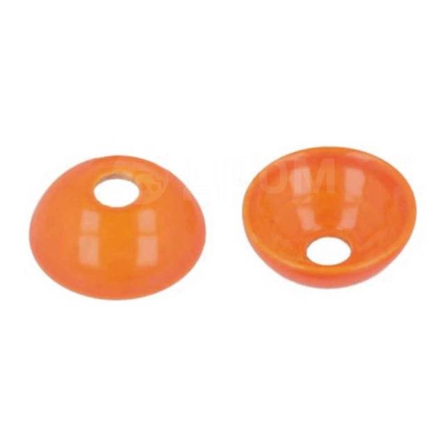   Fluor Orange 8 mm , 3  Baetis BACOCFO8 Oval 