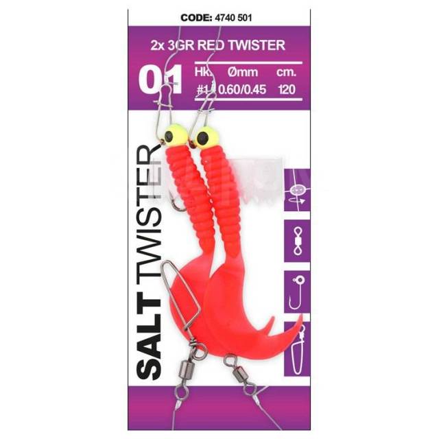    Red 1/0 , 2  SPRO 004740-00502-00000-00 Salt Twister 