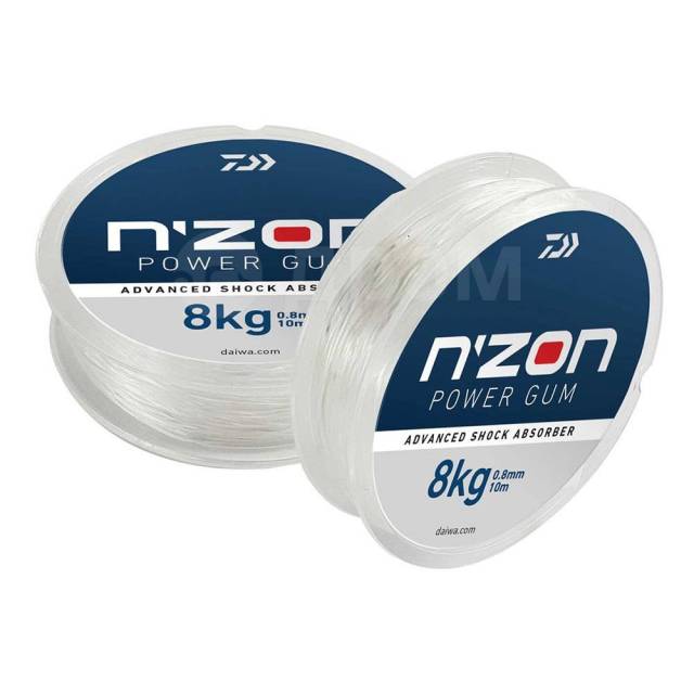   Power Gum 10 M  0.8 mm / 6 kg , 2  Daiwa NZPG08 N?Zon 