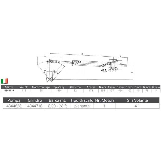    Ultraflex 4344716 UC116-1 116. 