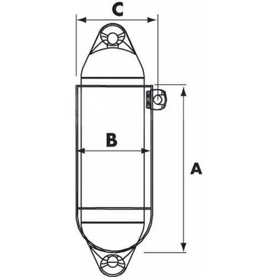   Silver 200 mm Plastimo 36189 