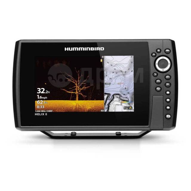    Black Johnson outdoors inc NS-627 Helix 8X Chirp MDI GPS G3N 8?? 