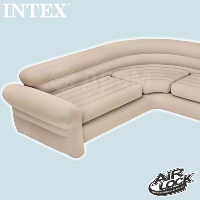    Beige 257x203x76 cm Intex 68575 Indoor Corner 