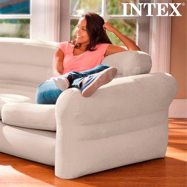    Beige 257x203x76 cm Intex 68575 Indoor Corner 