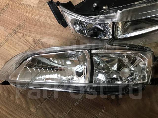 Купить Фары Toyota MARK 2 GX90 (МАРК 1992-1996) хрусталь в Хабаровске ...