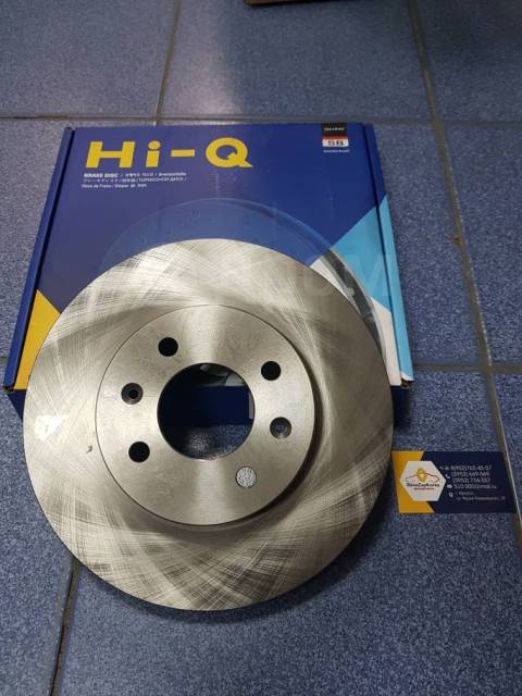 Купить Диск тормозной перед (Hyundai/Kia) (256мм) (Solaris и др) Hi-Q ...