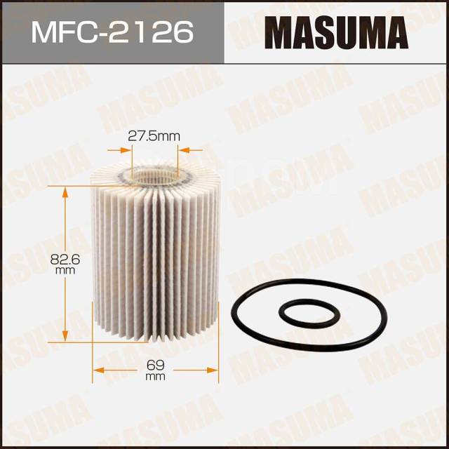 Купить Фильтр масляный Masuma (вставка), MFC-2126 Masuma MFC-2126 в ...