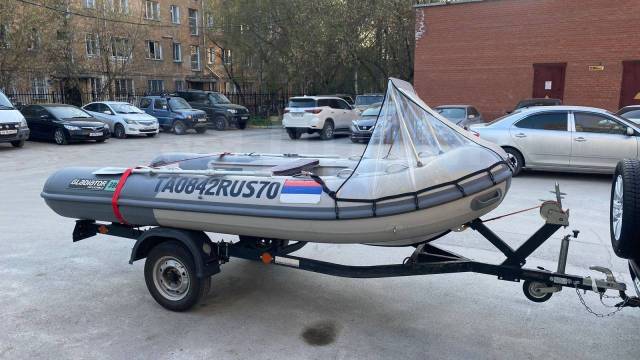 Моторная лодка Gladiator RIB 380 с мотор Mercury 9.9 +Прицеп Атлетик ...