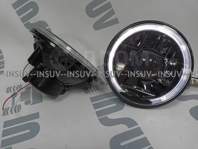 Фара НИВА LED светодиодная с ангельскими глазками, 40w (комплект) ZK-2340 (комплект-2шт.) Отзывы:
