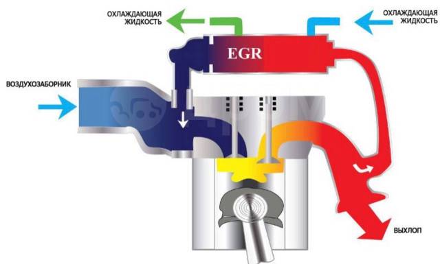 Схема работы клапана егр Отключение EGR, мочевины, на автобусах, грузовиках, спецтехнике, ввезд в Хабаров